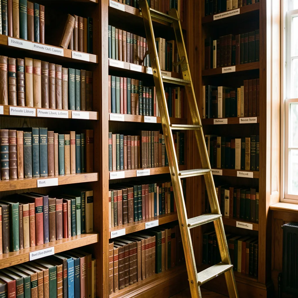 Digital interface for library catalog management